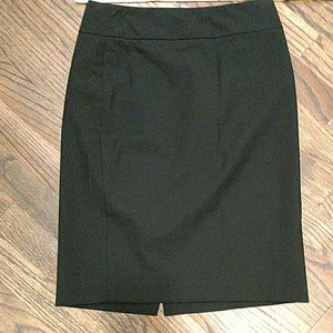 Professional black pencil skirt